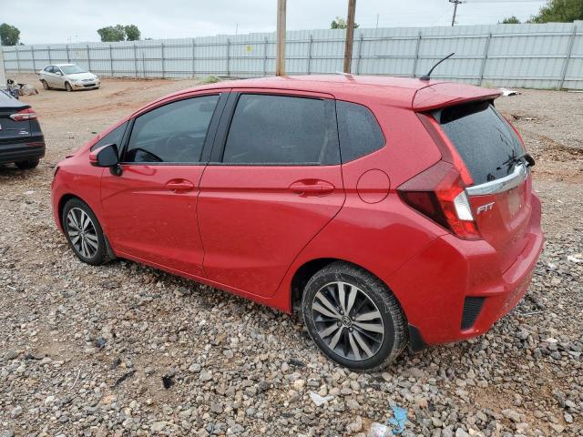 JHMGK5H73GX001117 - 2016 HONDA FIT EX RED photo 2