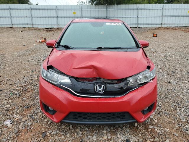 JHMGK5H73GX001117 - 2016 HONDA FIT EX RED photo 5