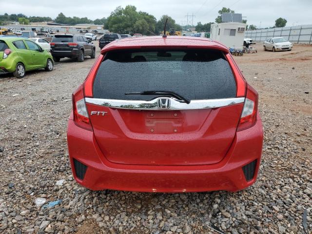 JHMGK5H73GX001117 - 2016 HONDA FIT EX RED photo 6