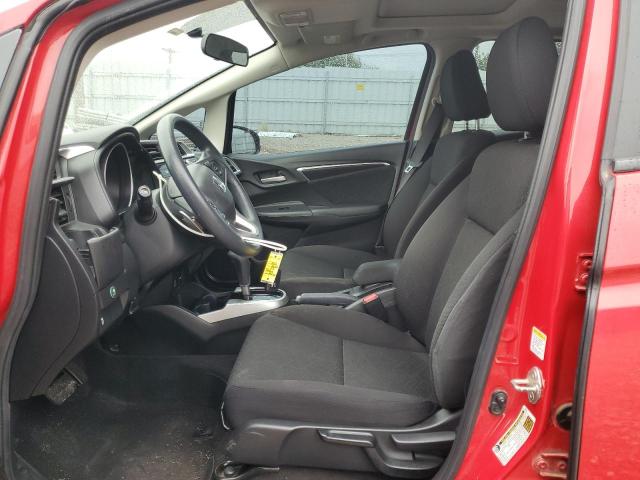 JHMGK5H73GX001117 - 2016 HONDA FIT EX RED photo 7