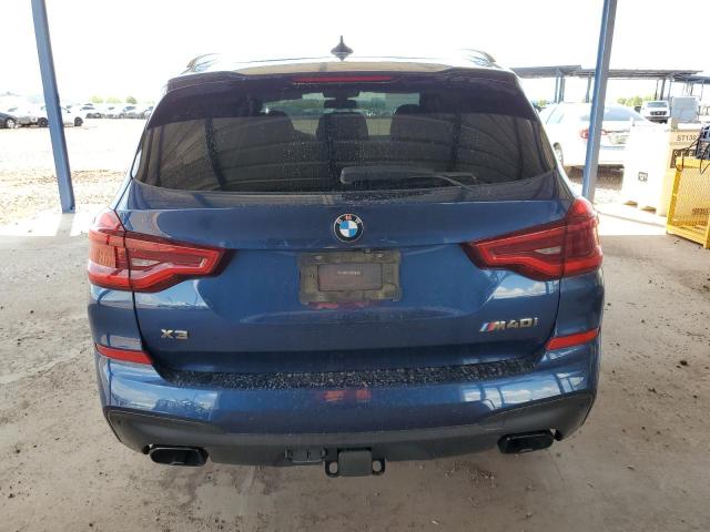 5UXTS3C51K0Z06501 - 2019 BMW X3 XDRIVEM40I BLUE photo 6