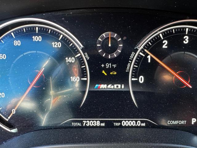 5UXTS3C51K0Z06501 - 2019 BMW X3 XDRIVEM40I BLUE photo 9