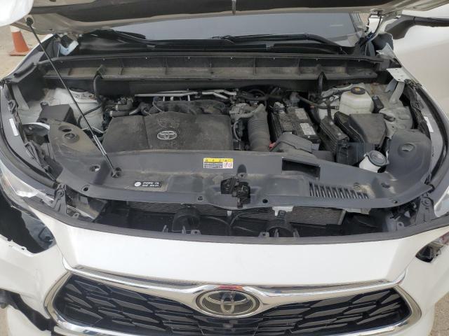 5TDFZRBH1MS088096 - 2021 TOYOTA HIGHLANDER PLATINUM WHITE photo 12