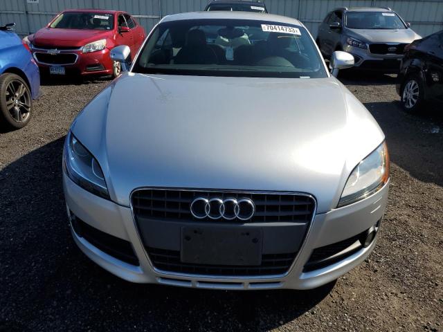 TRUAF38J581000265 - 2008 AUDI TT 2.0T SILVER photo 5