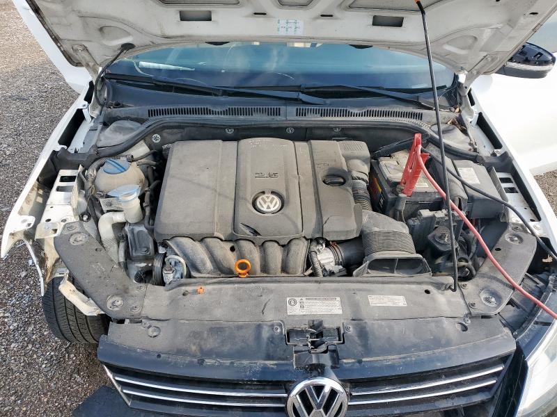 3VWDX7AJ4DM370297 - 2013 VOLKSWAGEN JETTA SE WHITE photo 11