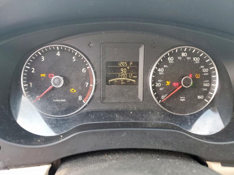 3VWDX7AJ4DM370297 - 2013 VOLKSWAGEN JETTA SE WHITE photo 9