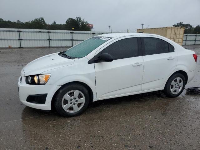 1G1JA5SH9F4175049 - 2015 CHEVROLET SONIC LS WHITE photo 1
