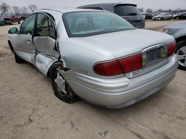 1G4HR54K9YU153607 - 2000 BUICK LESABRE LIMITED SILVER photo 2