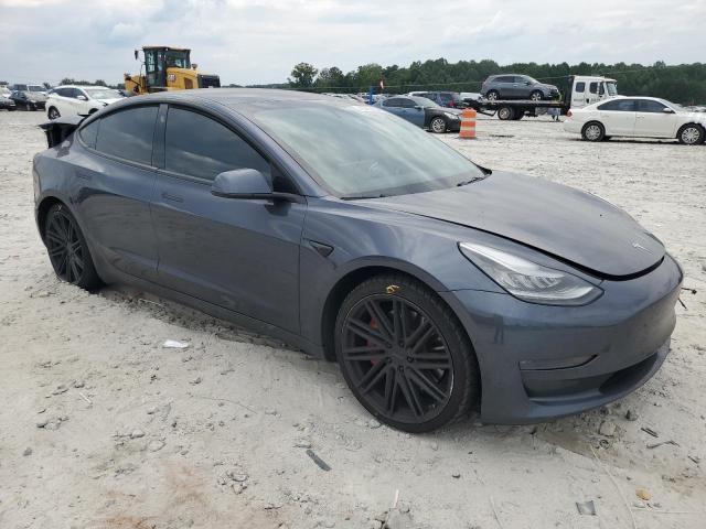 5YJ3E1EB9KF447655 - 2019 TESLA MODEL 3 CHARCOAL photo 4