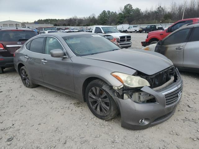 JN1BY1AR9BM370687 - 2011 INFINITI M37 X GRAY photo 4