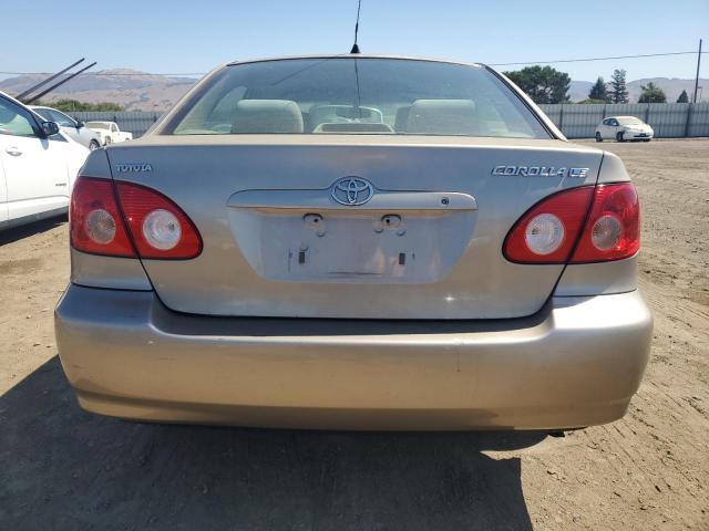 2T1BR32EX5C412366 - 2005 TOYOTA COROLLA CE TAN photo 6