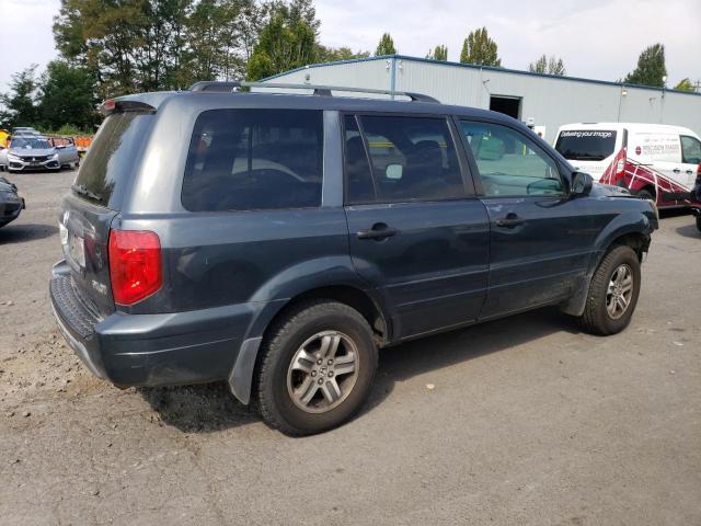 2HKYF18535H522090 - 2005 HONDA PILOT EXL 蓝色 照片 3