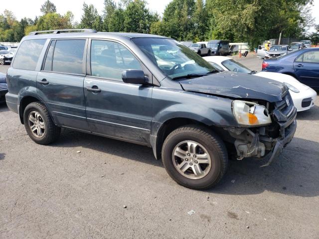 2HKYF18535H522090 - 2005 HONDA PILOT EXL 蓝色 照片 4
