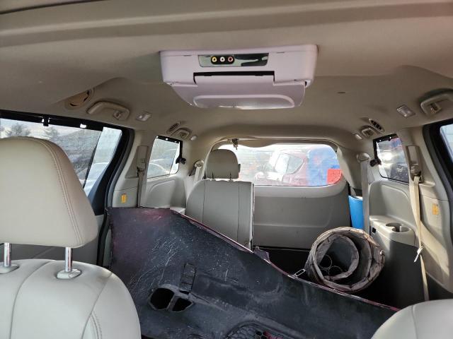 5TDYK3DC2DS378620 - 2013 TOYOTA SIENNA XLE BURGUNDY photo 10