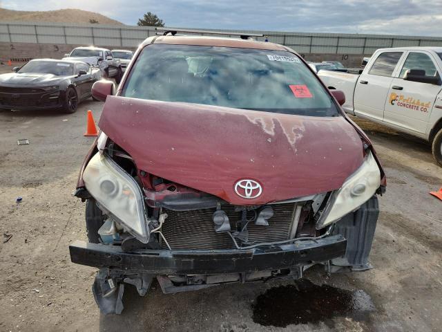 5TDYK3DC2DS378620 - 2013 TOYOTA SIENNA XLE BURGUNDY photo 5