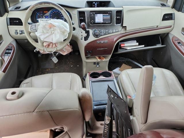 5TDYK3DC2DS378620 - 2013 TOYOTA SIENNA XLE BURGUNDY photo 8