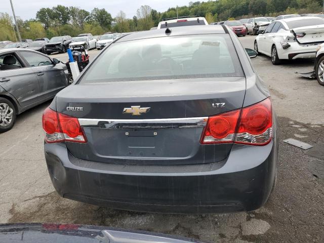 1G1PG5SB5D7221055 - 2013 CHEVROLET CRUZE LTZ GRAY photo 6