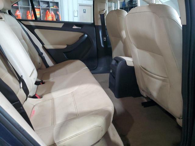 3VWDP7AJ3CM371438 - 2012 VOLKSWAGEN JETTA SE Կապույտ լուսանկար 10