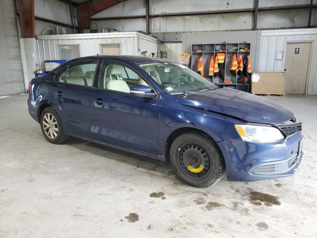 3VWDP7AJ3CM371438 - 2012 VOLKSWAGEN JETTA SE Կապույտ լուսանկար 4