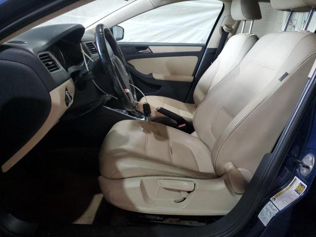 3VWDP7AJ3CM371438 - 2012 VOLKSWAGEN JETTA SE Կապույտ լուսանկար 7