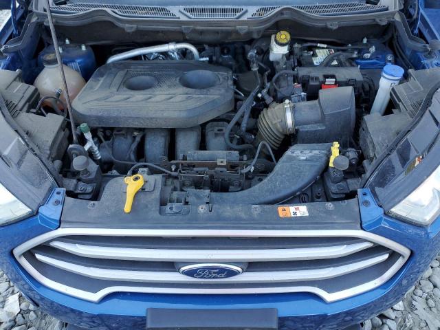 MAJ6S3GL2KC259957 - 2019 FORD ECOSPORT SE 蓝色 照片 12