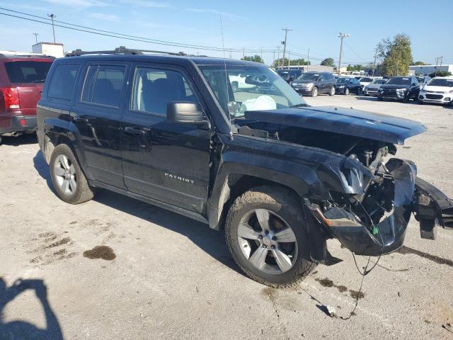 1C4NJRFB6DD125695 - 2013 JEEP PATRIOT LATITUDE BLACK photo 4