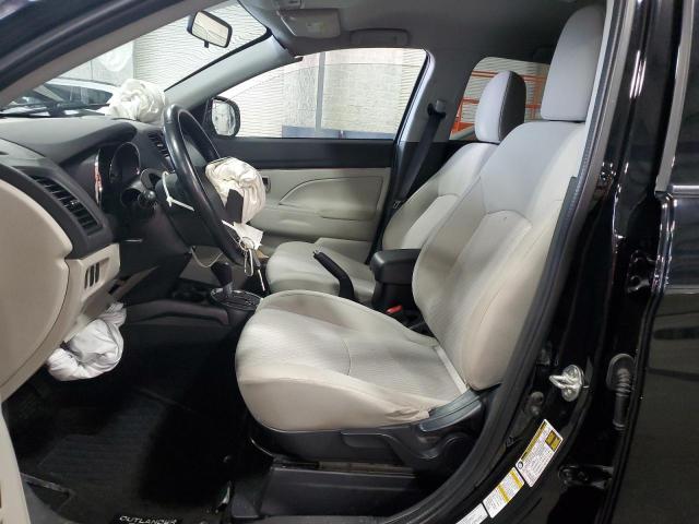 JA4AP3AU2HZ004524 - 2017 MITSUBISHI OUTLANDER ES BLACK photo 7