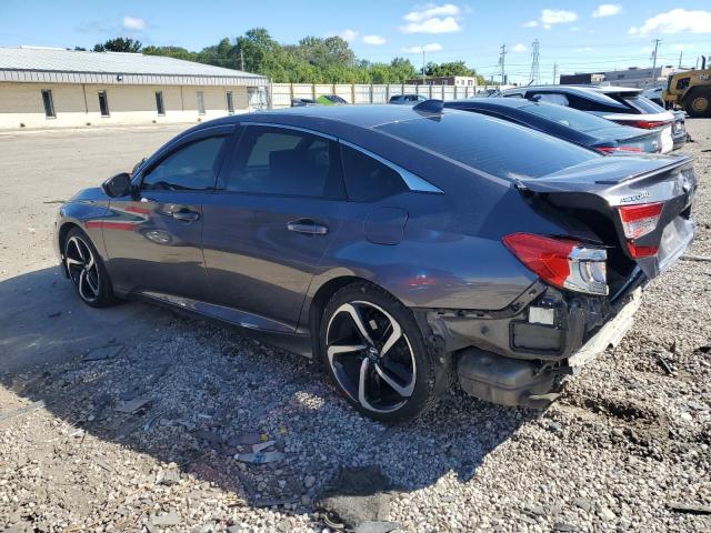 1HGCV2F31JA044517 - 2018 HONDA ACCORD SPORT GRAY photo 2