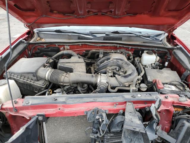 3TMCZ5AN2GM032370 - 2016 TOYOTA TACOMA DOUBLE CAB MAROON photo 11