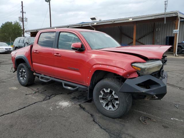 3TMCZ5AN2GM032370 - 2016 TOYOTA TACOMA DOUBLE CAB MAROON photo 4