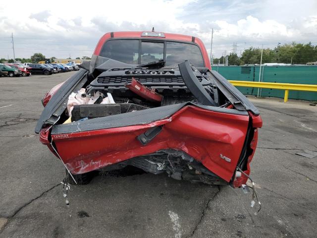 3TMCZ5AN2GM032370 - 2016 TOYOTA TACOMA DOUBLE CAB MAROON photo 6