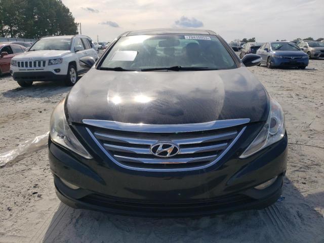 5NPEC4AC8EH851275 - 2014 HYUNDAI SONATA SE BLACK photo 5