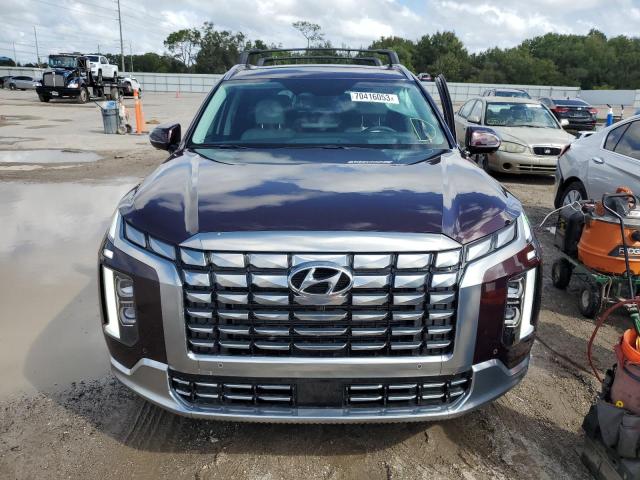 KM8R7DGE7RU658895 - 2024 HYUNDAI PALISADE CALLIGRAPHY MAROON photo 5