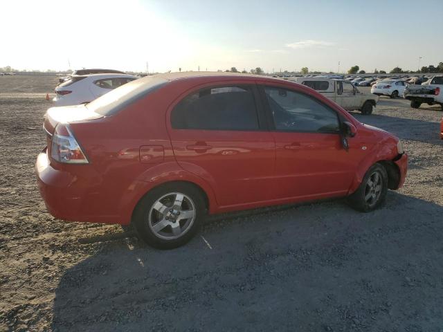 KL1TG566X7B044336 - 2007 CHEVROLET AVEO LT RED photo 3