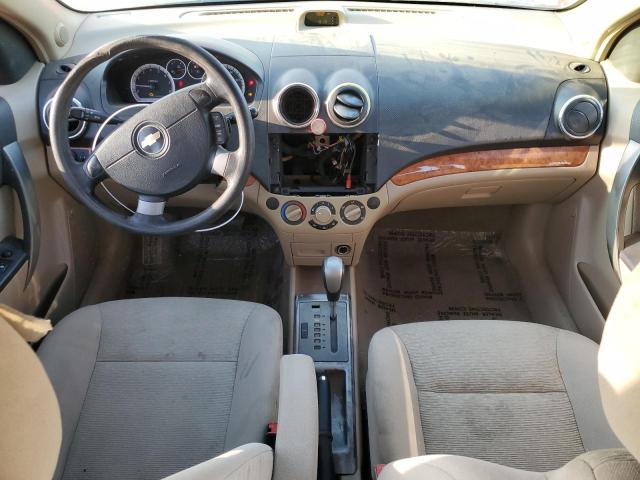 KL1TG566X7B044336 - 2007 CHEVROLET AVEO LT RED photo 8