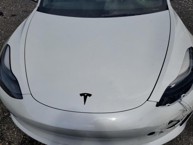 5YJ3E1EA7NF340759 - 2022 TESLA MODEL 3 WHITE photo 11