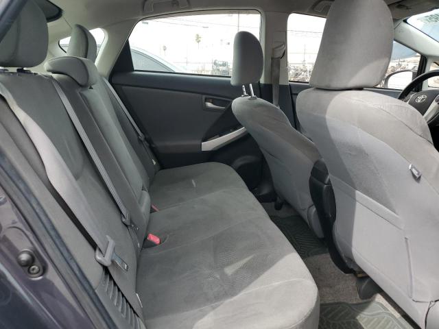 JTDKN3DUXC1481561 - 2012 TOYOTA PRIUS 灰色 照片 10