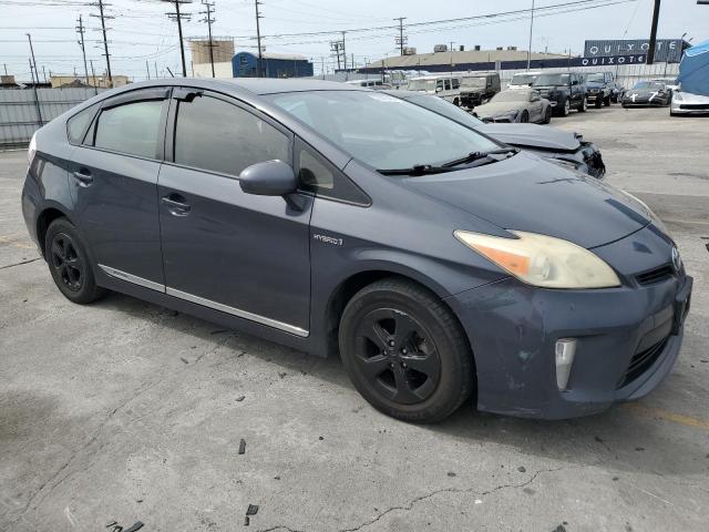 JTDKN3DUXC1481561 - 2012 TOYOTA PRIUS 灰色 照片 4