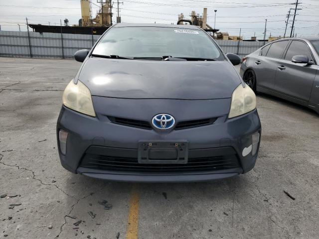 JTDKN3DUXC1481561 - 2012 TOYOTA PRIUS 灰色 照片 5
