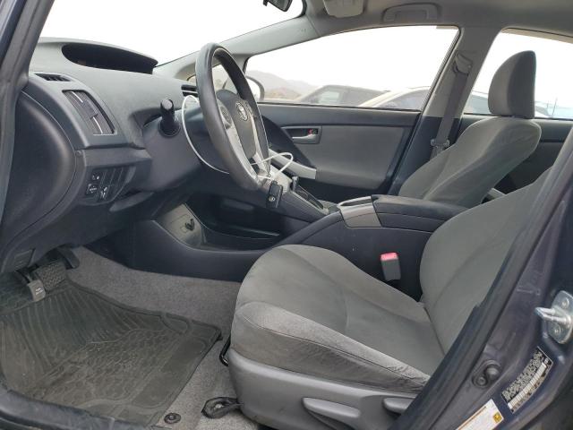 JTDKN3DUXC1481561 - 2012 TOYOTA PRIUS 灰色 照片 7