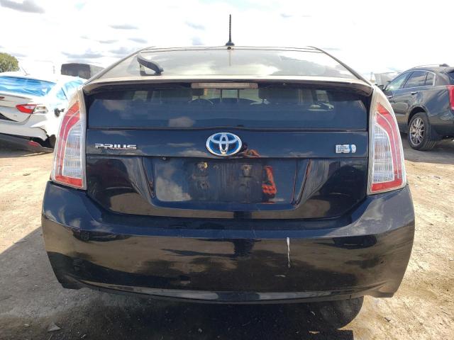 JTDKN3DU2D5565691 - 2013 TOYOTA PRIUS BLACK photo 6