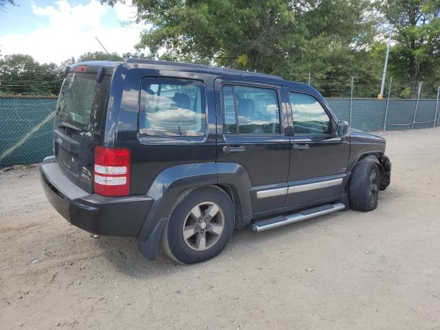 1J8GN28K48W232815 - 2008 JEEP LIBERTY SPORT BLACK photo 3