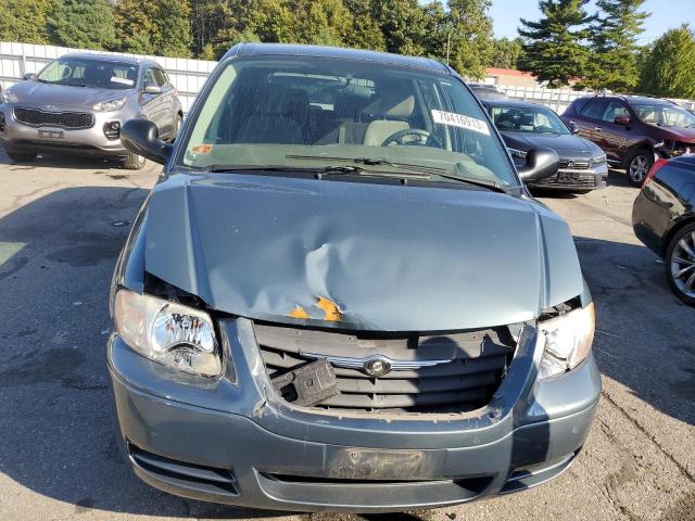 1A4GP45R96B740971 - 2006 CHRYSLER TOWN & COU BLUE photo 5