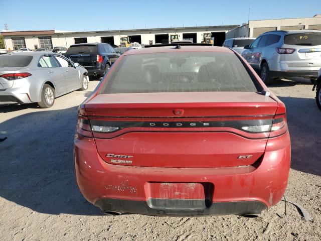 1C3CDFEBXFD117265 - 2015 DODGE DART GT RED photo 6