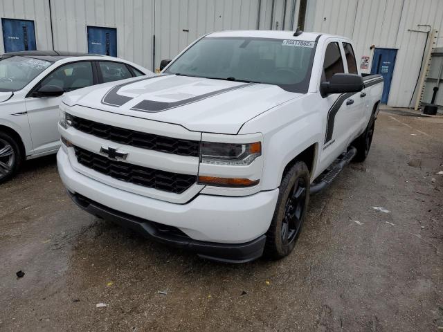 1GCRCPEC9JZ121780 - 2018 CHEVROLET SILVERADO C1500 CUSTOM WHITE photo 1