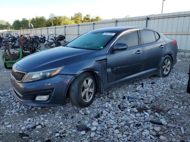 5XXGM4A7XFG490699 - 2015 KIA OPTIMA LX BLUE photo 1