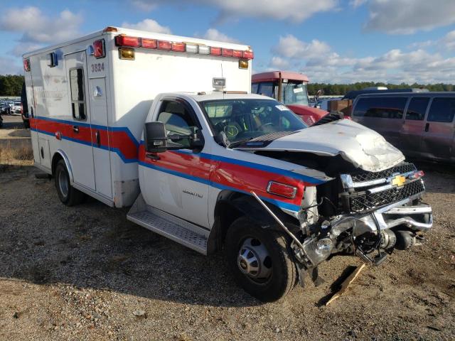 1GB3C0CL3CF120956 - 2012 CHEVROLET SILVERADO C3500 LT WHITE photo 1