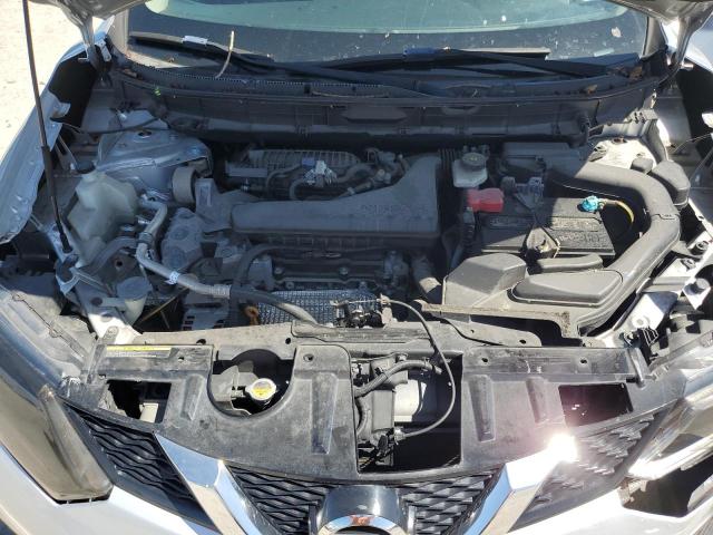 KNMAT2MT4GP614594 - 2016 NISSAN ROGUE S SILVER photo 12