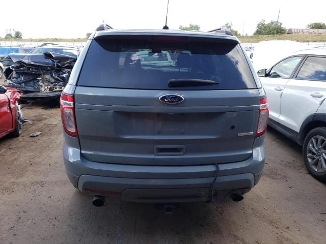 1FM5K8AT1EGB54704 - 2014 FORD EXPLORER POLICE INTERCEPTOR GRAY photo 6