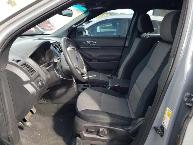 1FM5K8AT1EGB54704 - 2014 FORD EXPLORER POLICE INTERCEPTOR Grau Foto 7